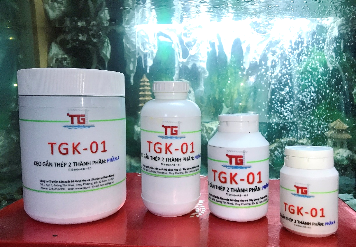 Keo gắn thép và nối thép TGK-01